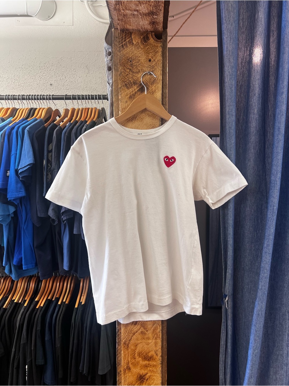 Comme Des Garçons Play White T-shirt